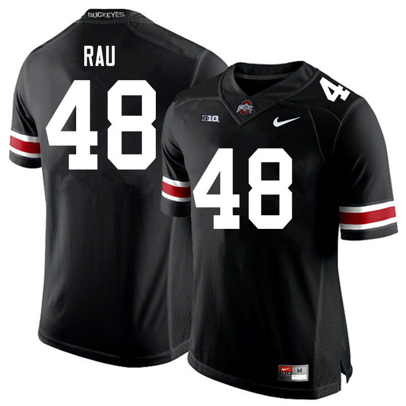 Men #48 Corey Rau Ohio State Buckeyes College Football Jerseys Sale-Black